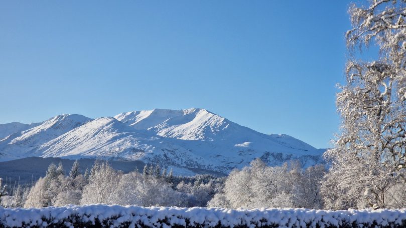 Aonach Mor Bluebird Skies