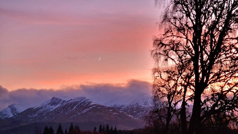 Aonach Mor Sunset